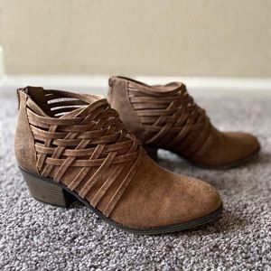 Brown Booties- Fergalicious